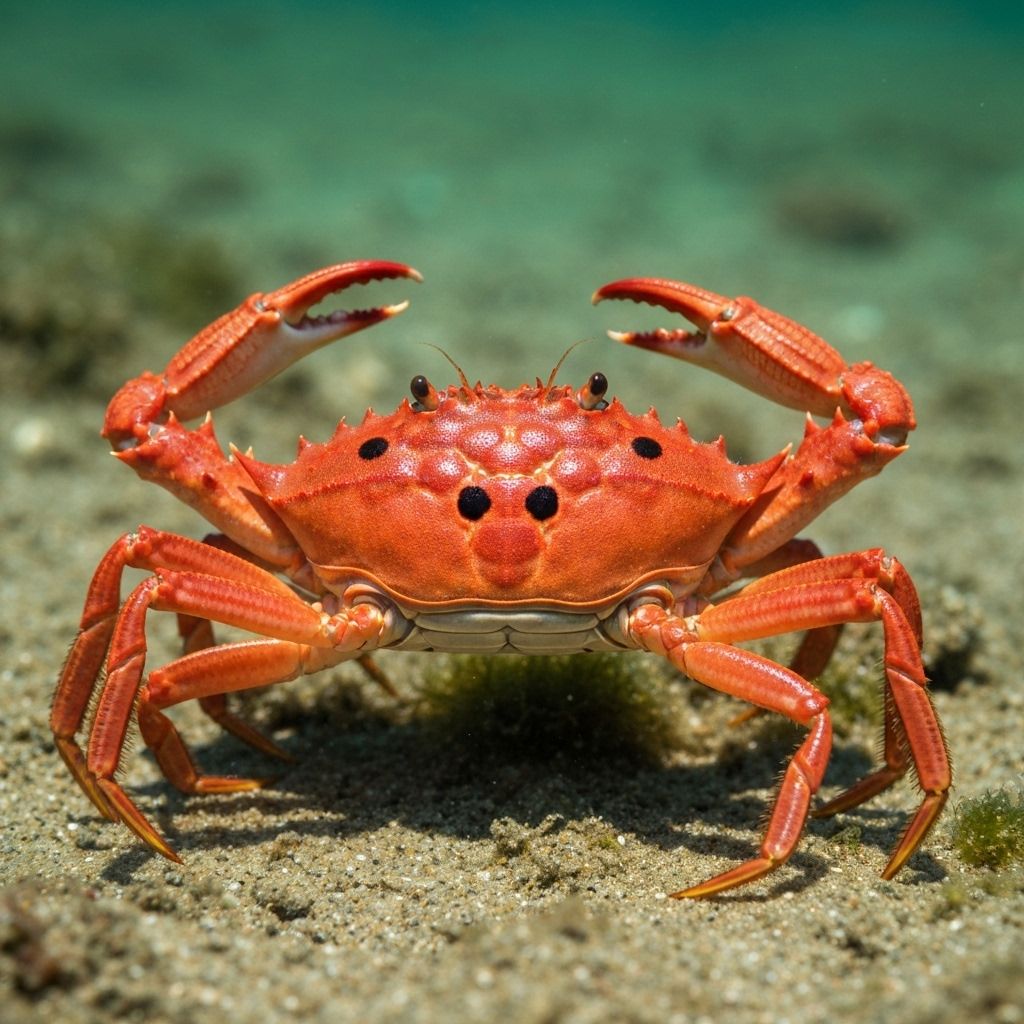 Three Spot Crab